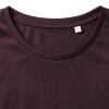 foto 4 Dames T-shirt bordeaux bedrukbaar te personaliseren duurzaam 