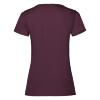 foto 2 Dames T-shirt bordeaux te personaliseren te bedrukken