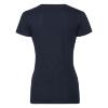 foto 2 Dames T-shirt donkerblauw bedrukbaar te personaliseren
