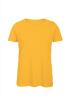 Dames T-shirt goud te personaliseren bedrukbaar