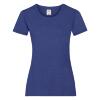 Dames T-shirt heather royal te personaliseren te bedrukken