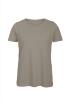 Dames T-shirt lichtgrijs te personaliseren bedrukbaar