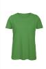 Dames T-shirt real groen te personaliseren bedrukbaar