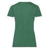 foto 2 Dames T-shirt retro heather green te personaliseren te bedrukken