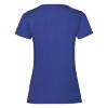 foto 2 Dames T-shirt royal blauw te personaliseren te bedrukken