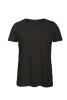 Dames T-shirt zwart te personaliseren bedrukbaar