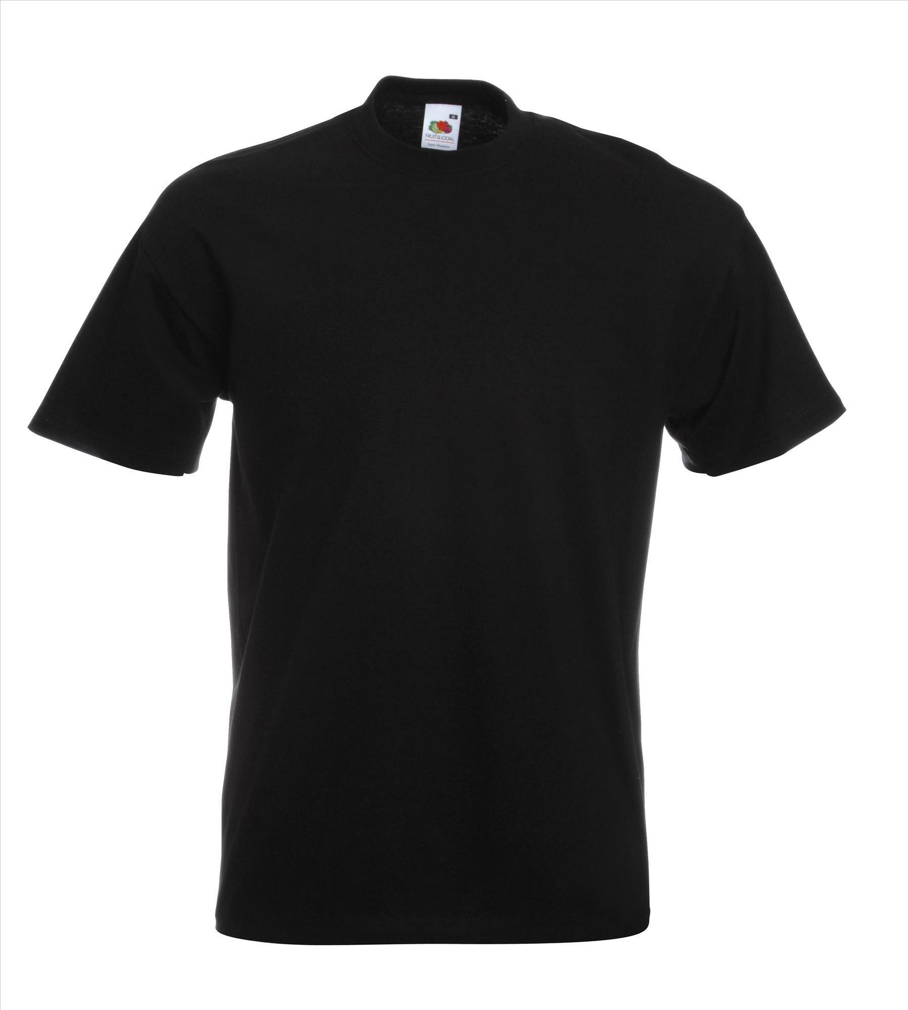 Dik gebreide T-shirt zwart voor mannen ronde hals te personaliseren