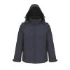 Duurzame Softshell jacket donkerblauw heren