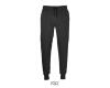 foto 1 Een trendy unisex joggingbroek charcoal melange materialen