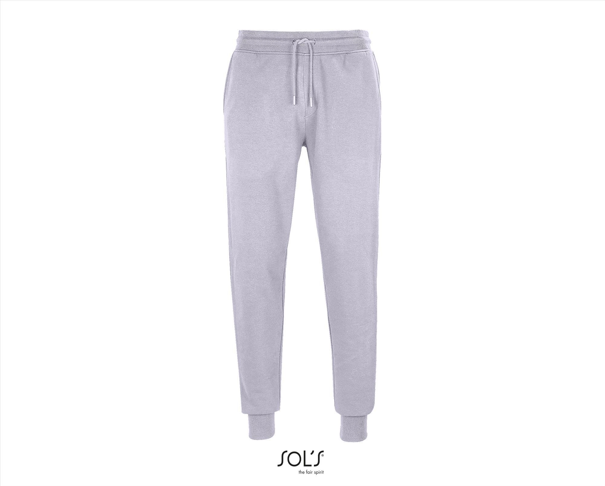 Een trendy unisex joggingbroek lila materialen