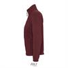 foto 3 Fleece jas voor dames bordeaux te personaliseren bedrukken. 