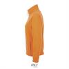 foto 3 Fleece jas voor dames neon oranje te personaliseren bedrukken. 
