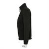 foto 3 Fleece jas voor dames zwart te personaliseren bedrukken. 