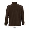 foto 2 Fleece jas voor heren dark chocolate te personaliseren bedrukken