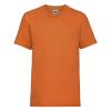 Gepersonaliseerde Kinder T-shirt oranje Kinderkleding bedrukken