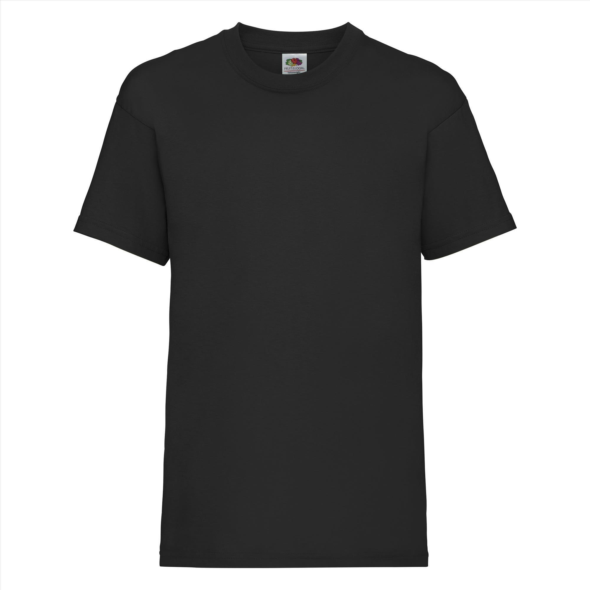 Gepersonaliseerde Kinder T-shirt zwart Kinderkleding bedrukken