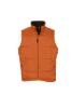 foto 1 Gewatteerde basis unisex bodywarmer oranje Winddicht Waterafstotend. personaliseren