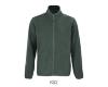 Heren fleece jacket regenwoud groen van polyester te personaliseren