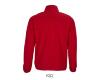 foto 2 Heren fleece jacket rood van gerecycled polyester te personaliseren