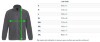 foto 4 Heren fleece jacket rood van polyester te personaliseren