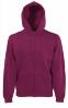 foto 1 Heren Hoodie bordeaux eigen hoodie personaliseren leuk kado