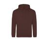 Heren hoodie chocolate fudge brownie bruin perfect voor bedrukking van logo, tekst, foto
