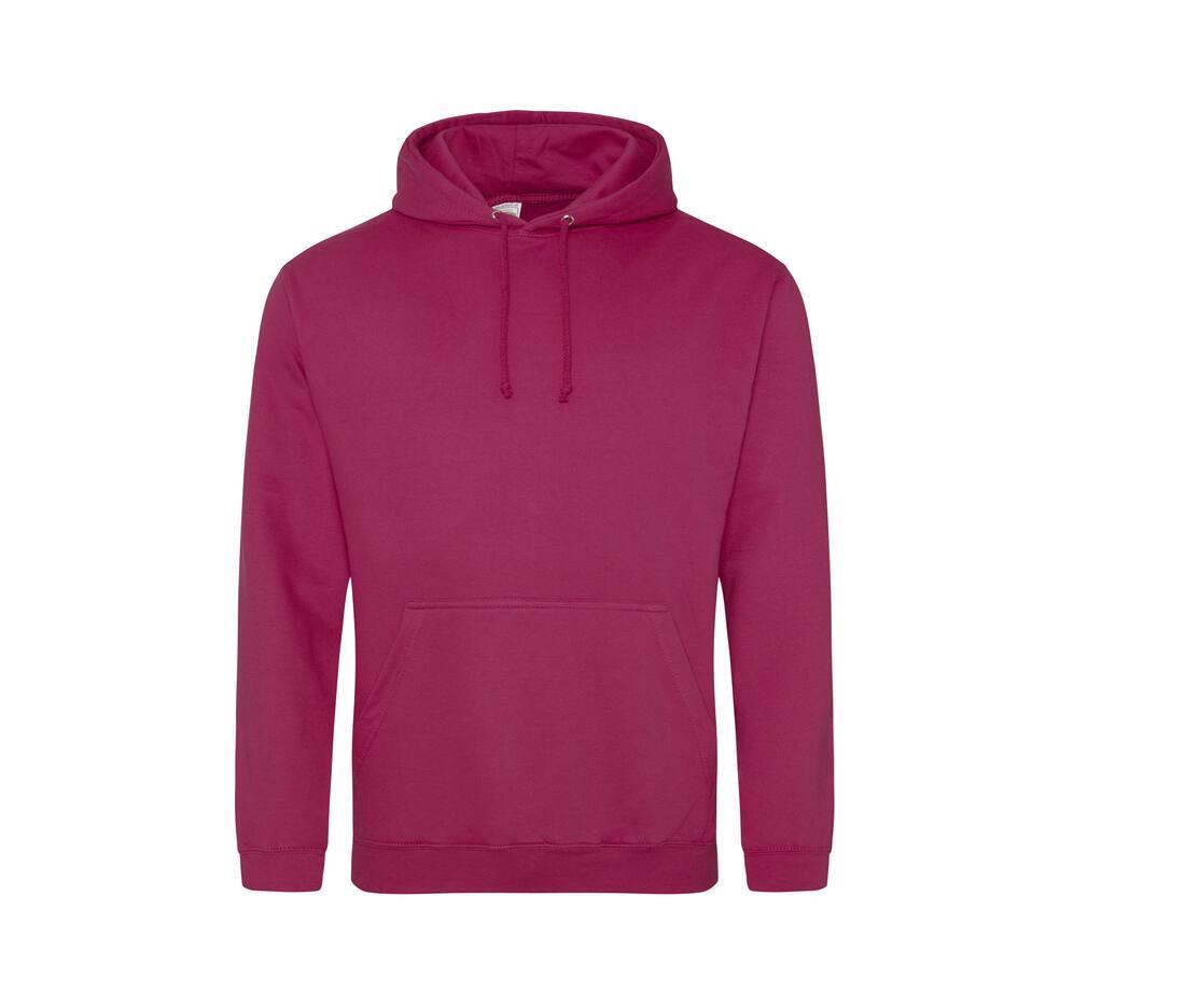 Heren hoodie cranberry perfect voor bedrukking van logo, tekst, foto