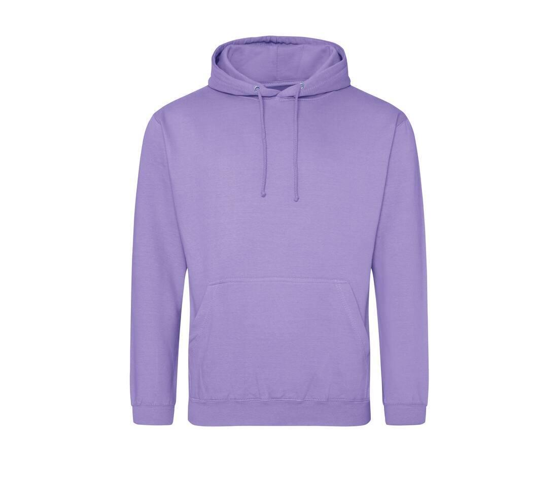 Heren hoodie digital lavender perfect voor bedrukking van logo, tekst, foto