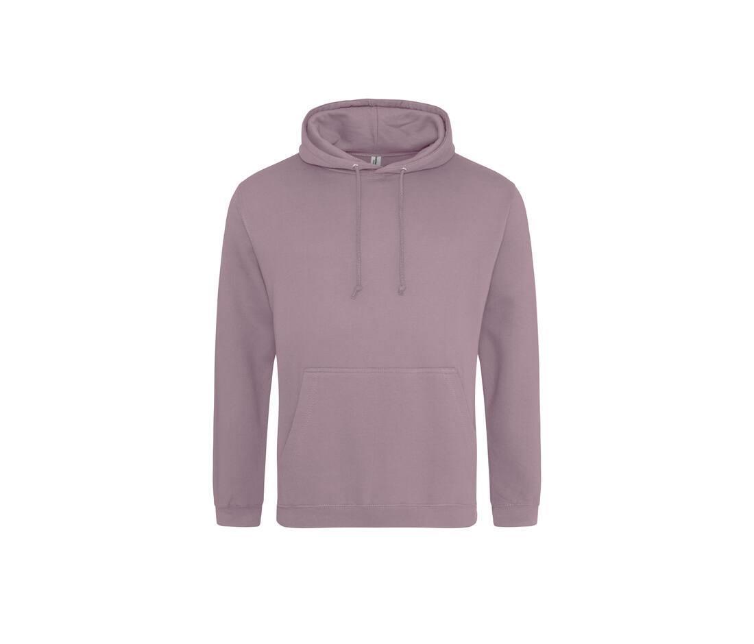 Heren hoodie dusty purple perfect voor bedrukking van logo, tekst, foto
