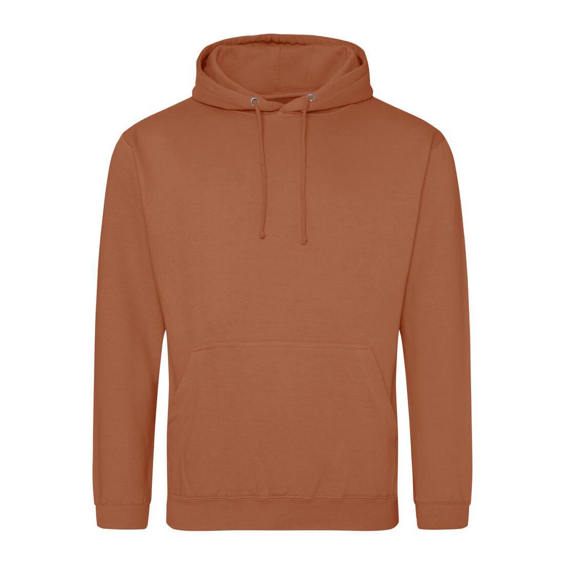 Heren hoodie ginger biscuit perfect voor bedrukking van logo, tekst, foto