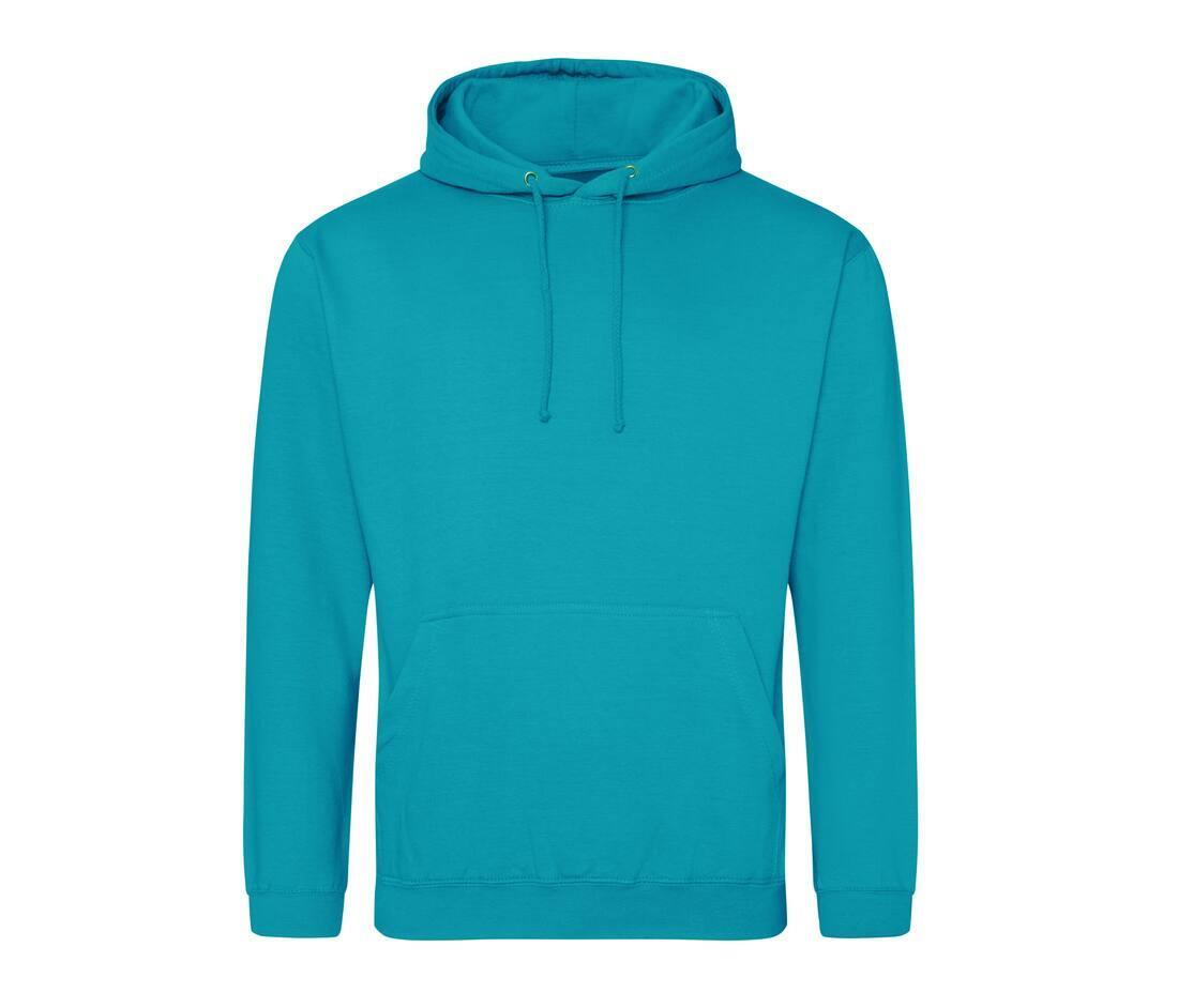 Heren hoodie lagoon blue perfect voor bedrukking van logo, tekst, foto