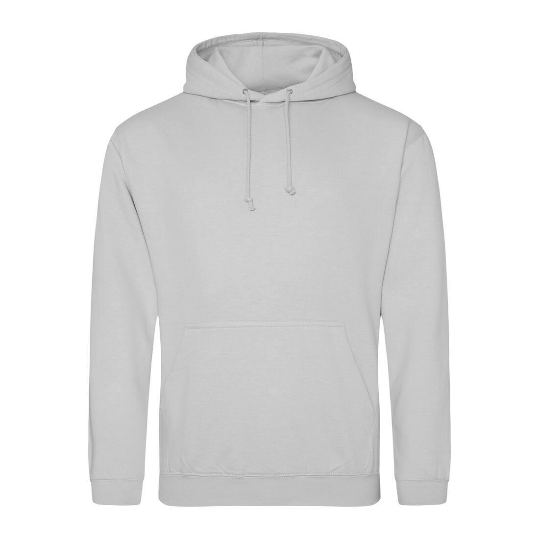 Heren hoodie moondust grey perfect voor bedrukking van logo, tekst, foto