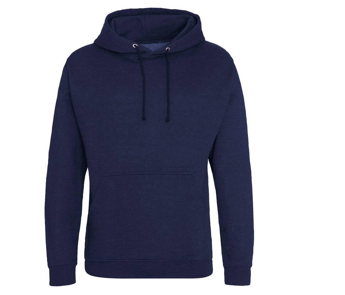 Heren hoodie navy smoke perfect voor bedrukking van logo, tekst, foto
