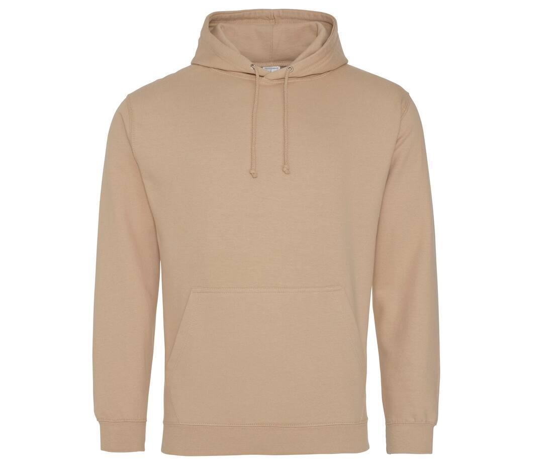 Heren hoodie nude perfect voor bedrukking van logo, tekst, foto