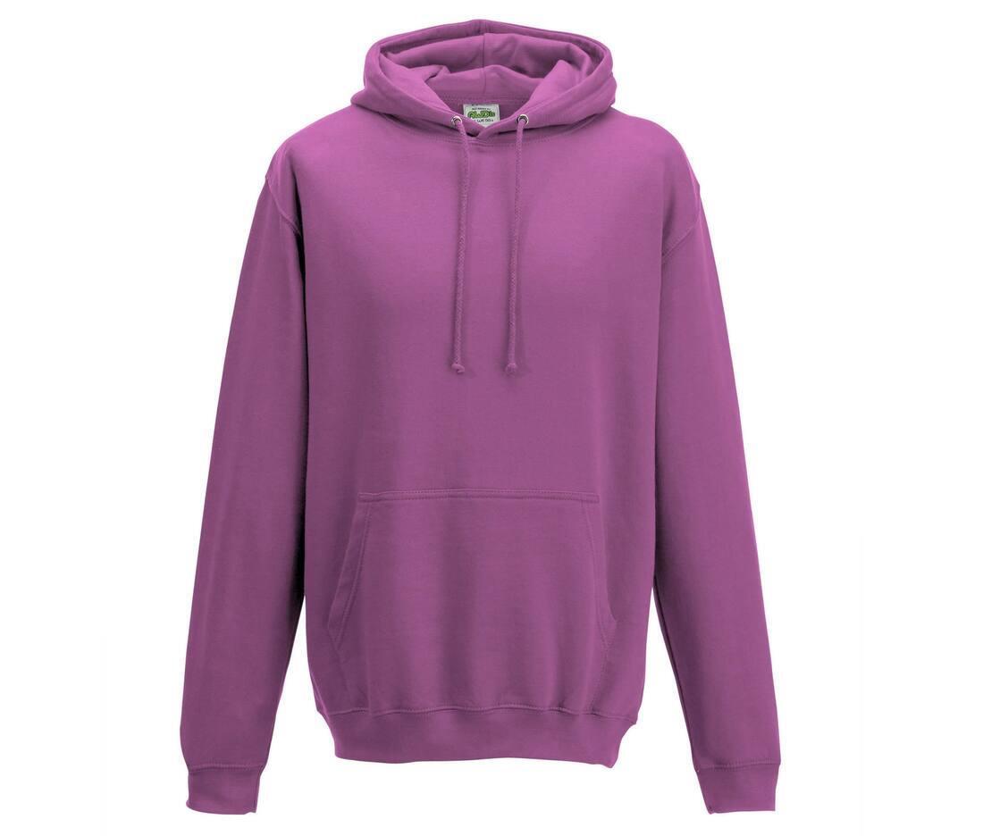 Heren hoodie pinky purple perfect voor bedrukking van logo, tekst, foto