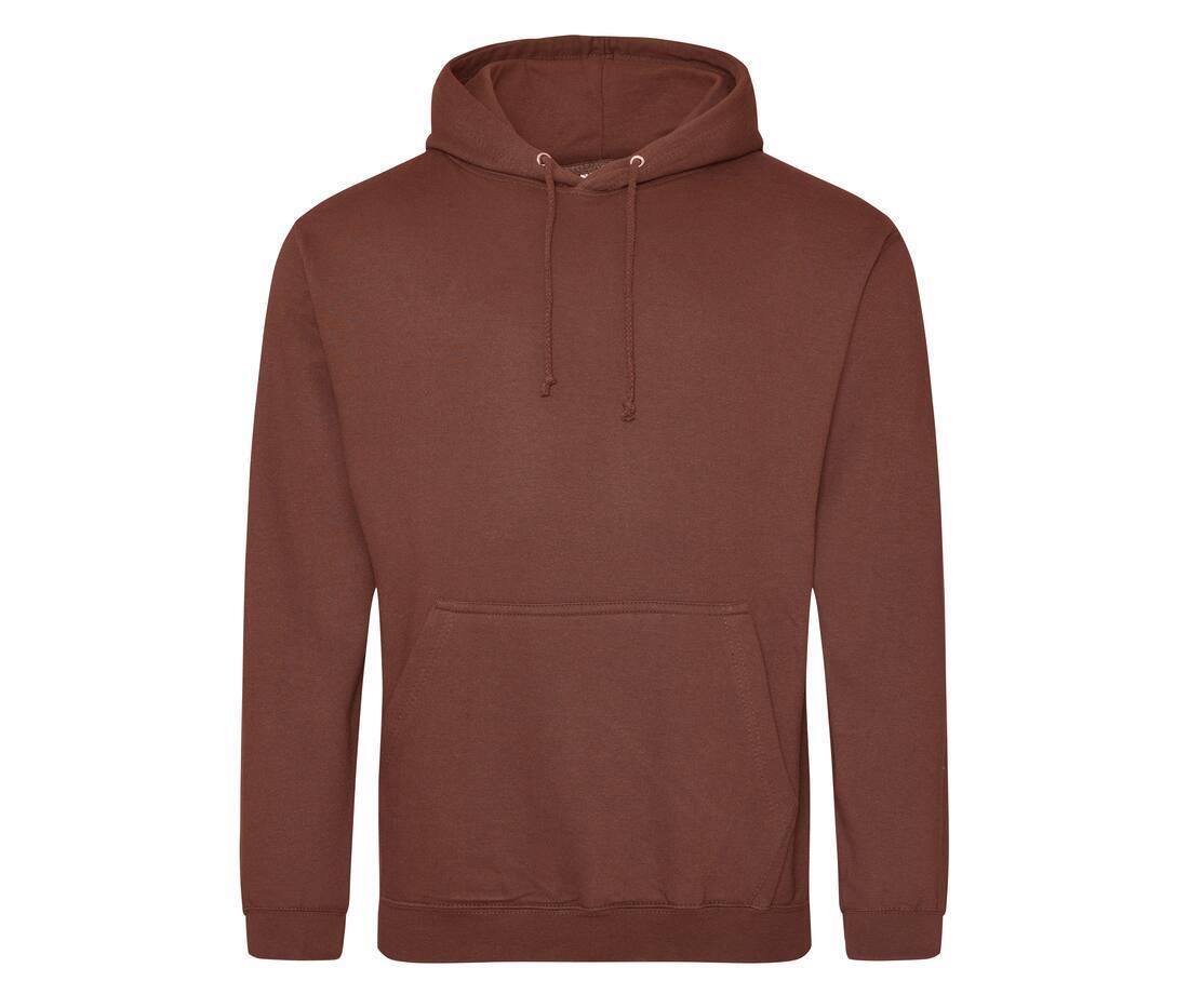 Heren hoodie red rust perfect voor bedrukking van logo, tekst, foto