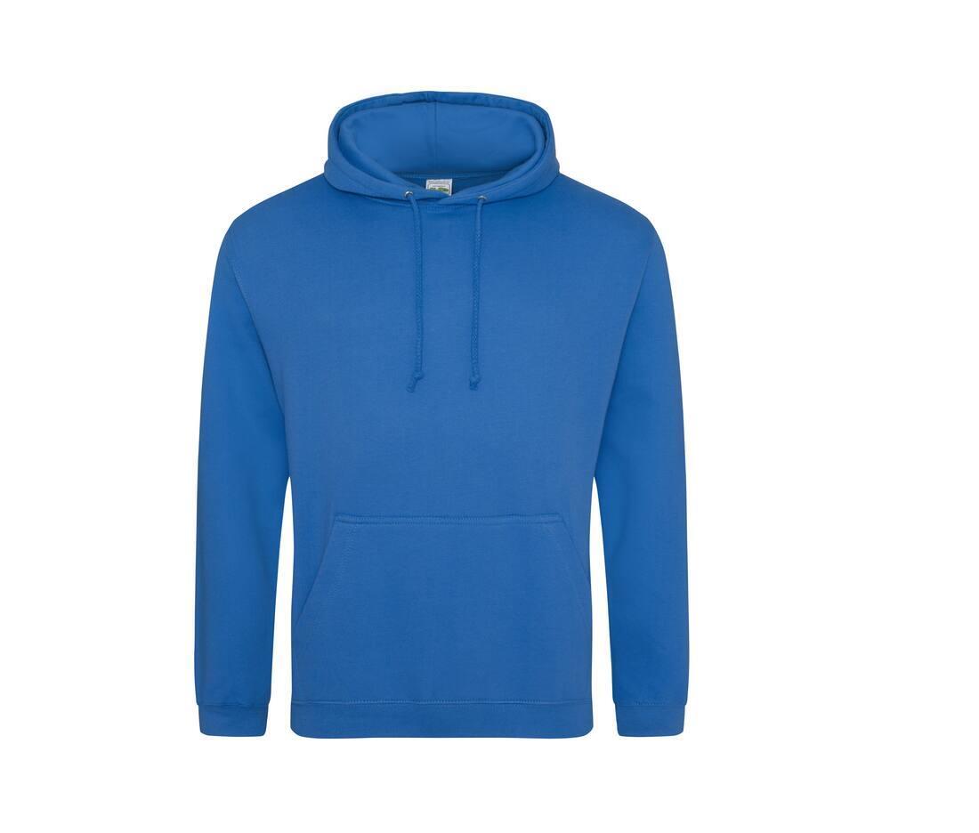 Heren hoodie sapphire blue perfect voor bedrukking van logo, tekst, foto