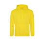 Heren hoodie sun yellow perfect voor bedrukking van logo, tekst, foto