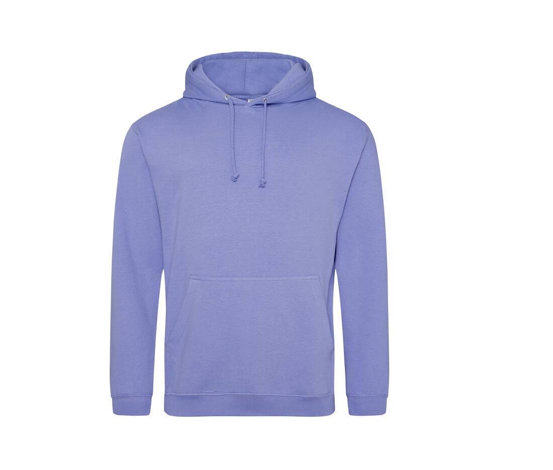 Heren hoodie true violet perfect voor bedrukking van logo, tekst, foto