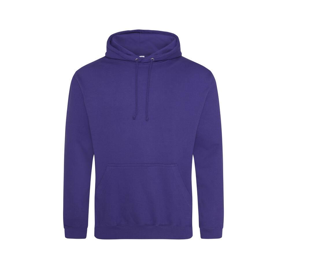 Heren hoodie ultra violet perfect voor bedrukking van logo, tekst, foto