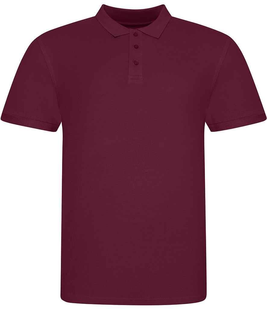 Heren polo bordeaux te personaliseren te bedrukken