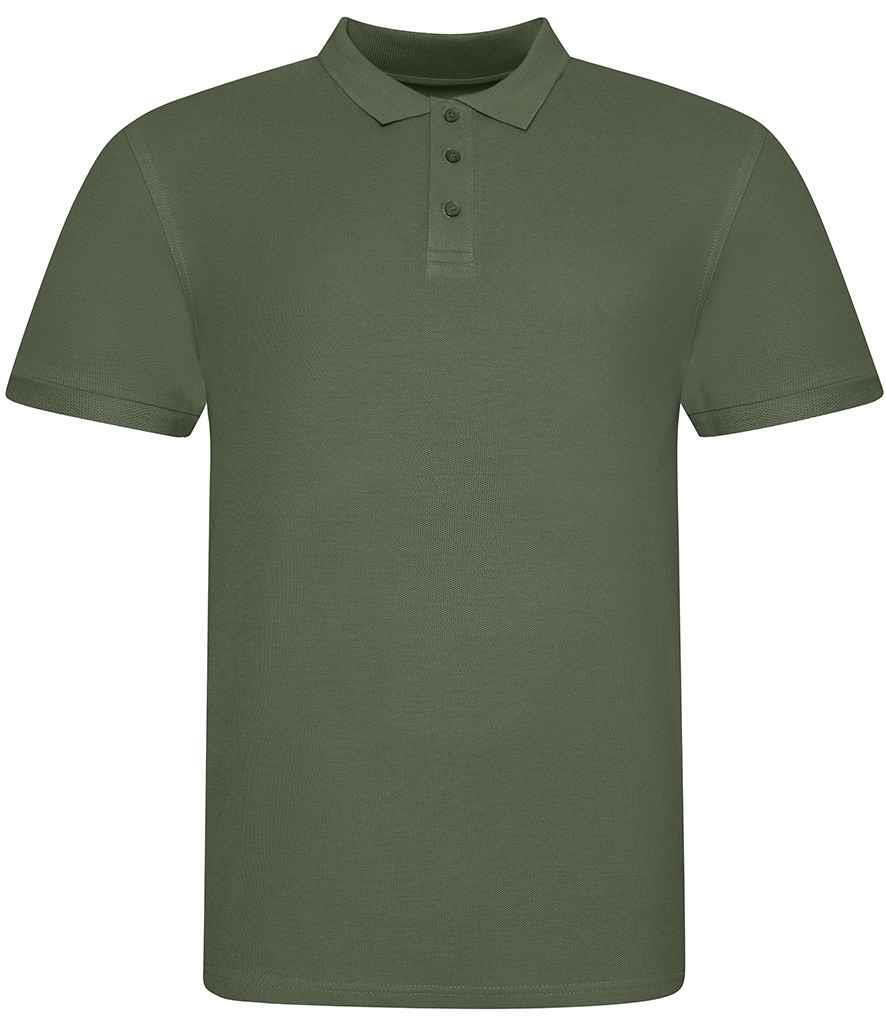 Heren polo earthy green te personaliseren te bedrukken