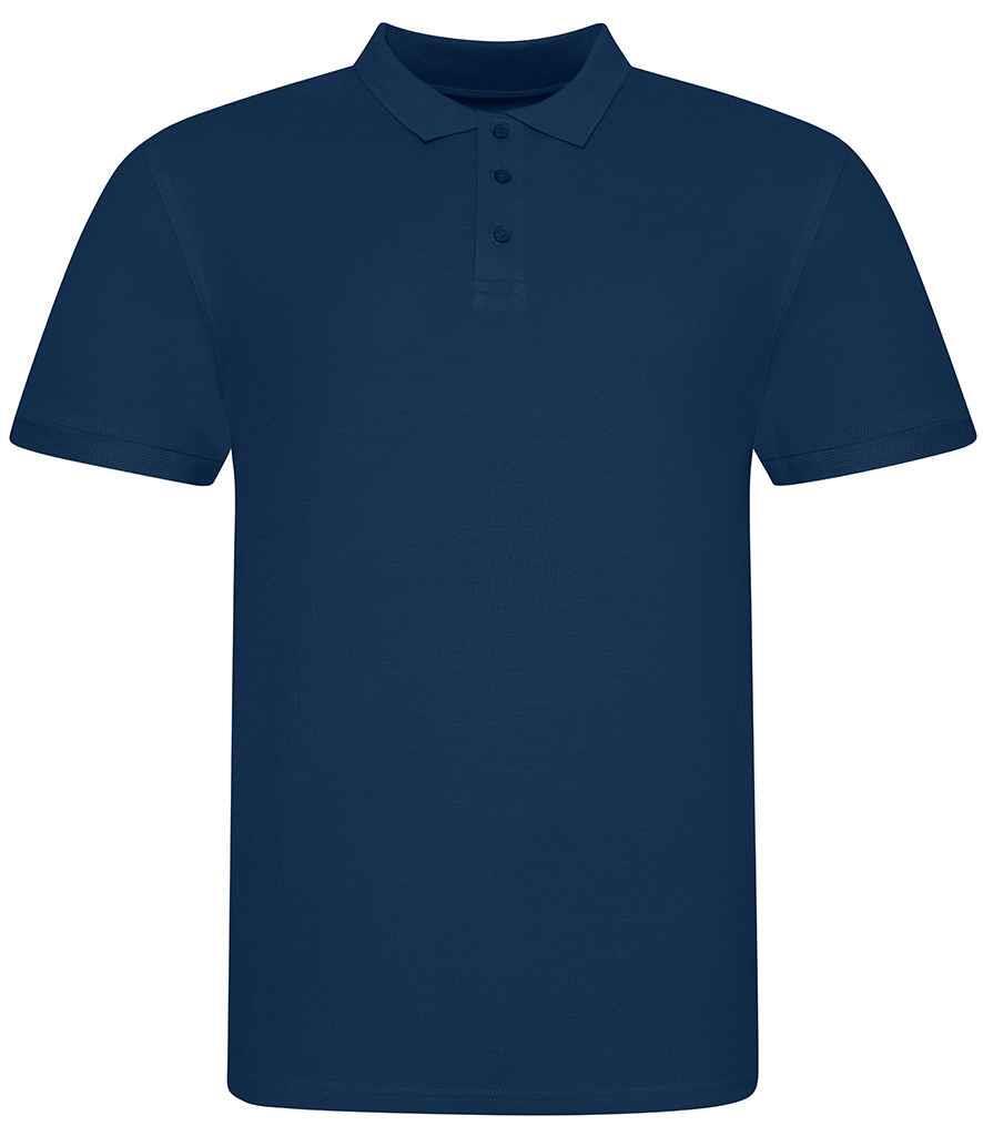 Heren polo ink blue te personaliseren te bedrukken