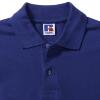 foto 4 Heren polo royal blauw eigen logo, tekst, afbeelding mogelijk, te personaliseren 