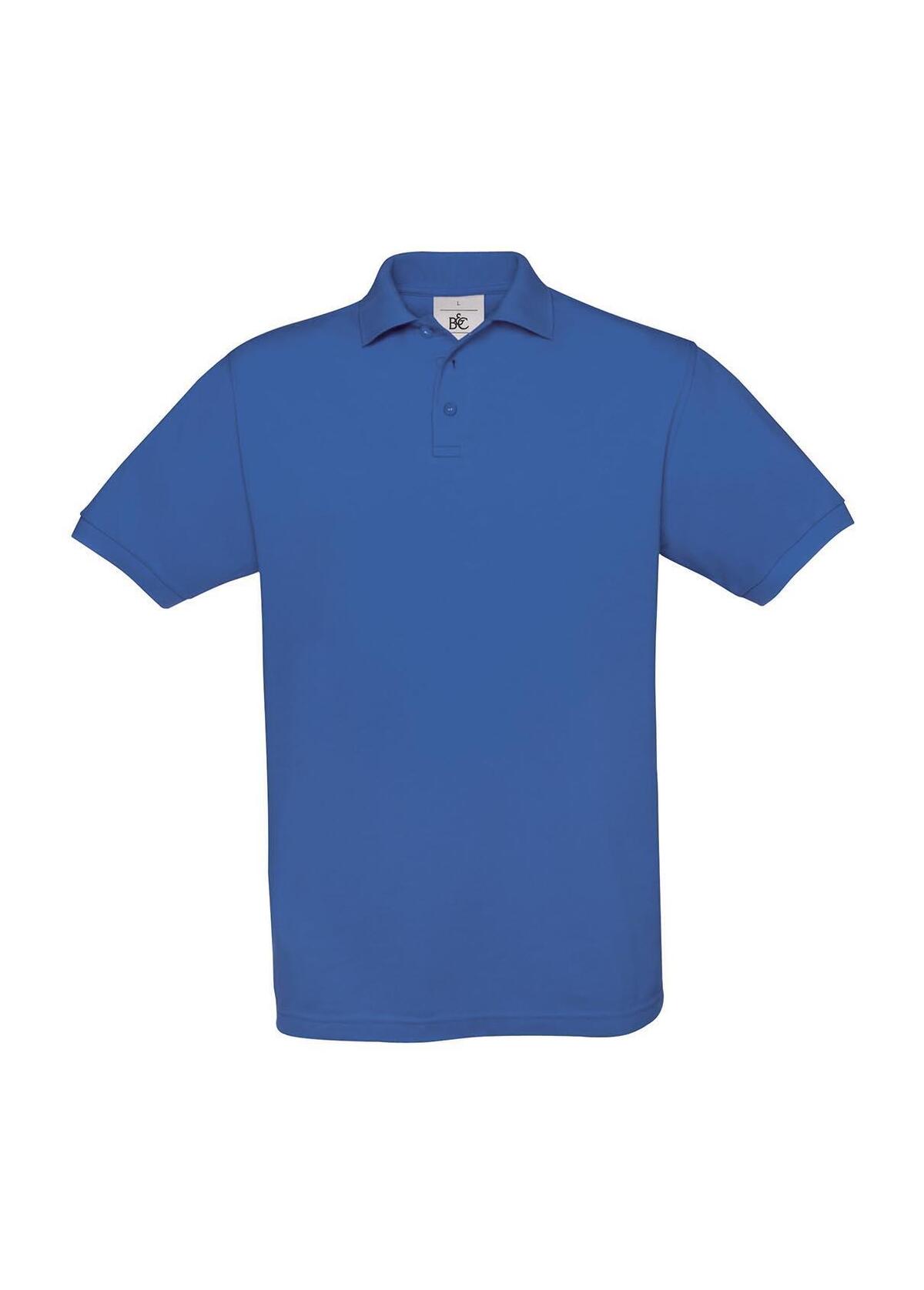 Heren Polo royal blauw korte mouw poloshirts personaliseren