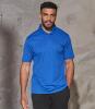 foto 3 Heren polo sport shirtje hemelsblauw bedrukbaar te personaliseren 