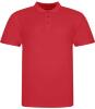 Heren polo vuurrood te personaliseren te bedrukken