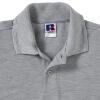 foto 4 Heren polo workwear lichtgrijs perfect voor zwaar werk te personaliseren bedrukken met logo 