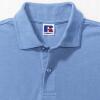 foto 4 Heren polo workwear sky blauw perfect voor zwaar werk te personaliseren bedrukken met logo 
