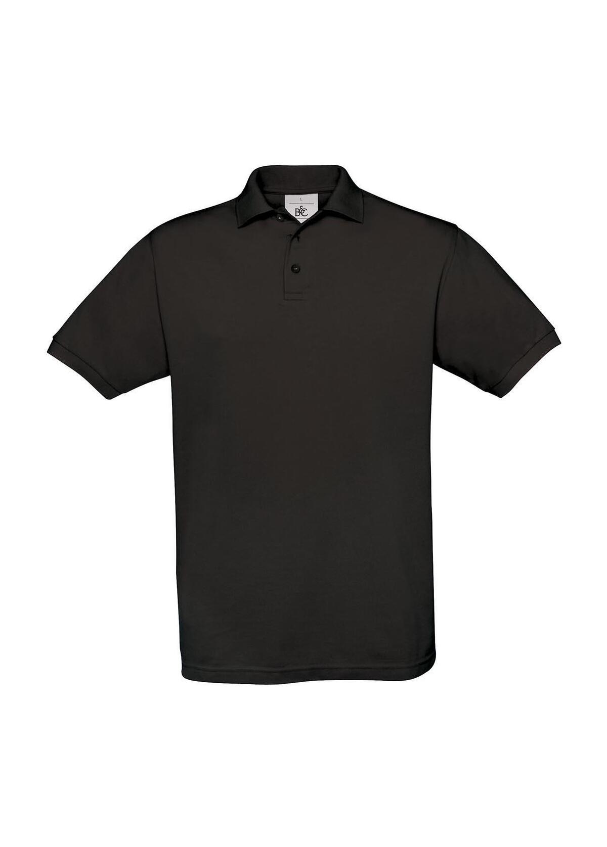 Heren Polo zwart korte mouw poloshirts personaliseren